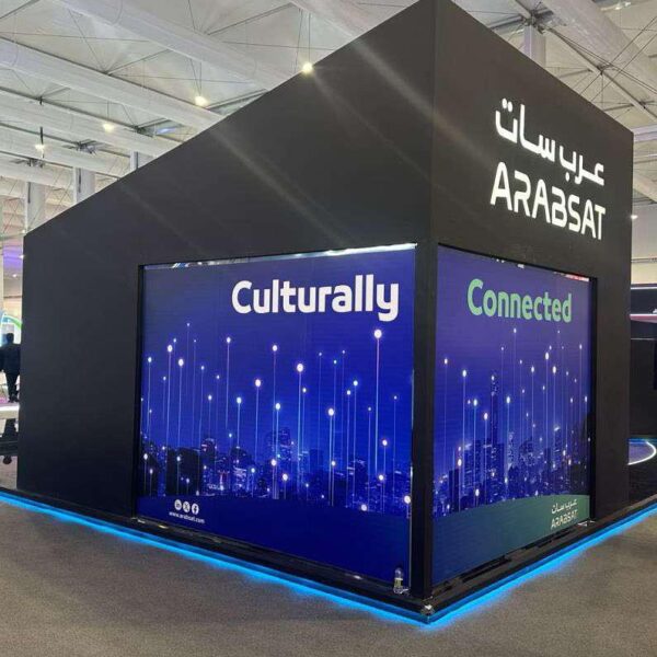 عرب سات - ADDBUZZ - مصنع بوثات وأجنحة معارض