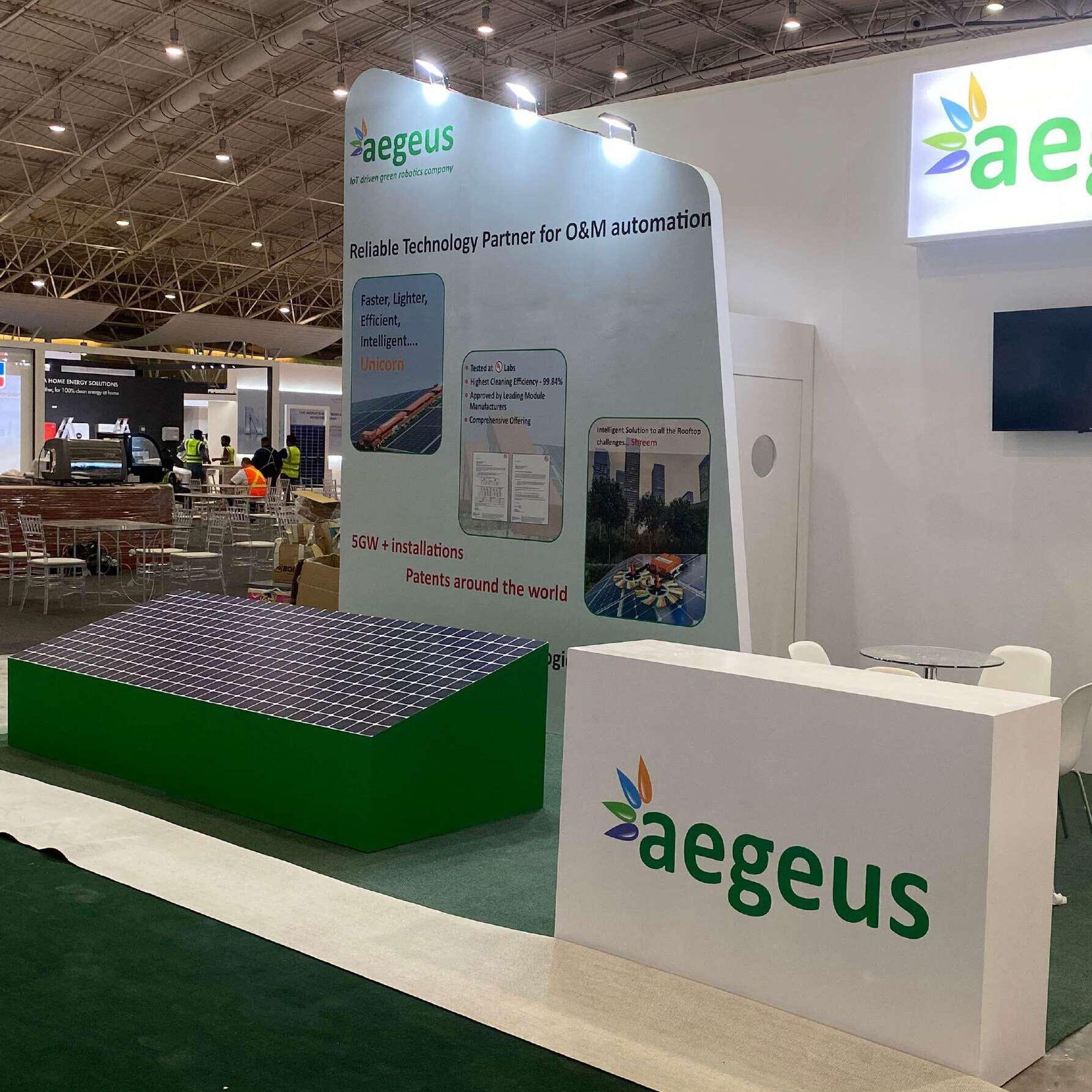 aegeus - ADDBUZZ - Booth Factory in Riyadh.