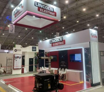 Lincoln Electric - ADDBUZZ - Booth Factory in Riyadh.