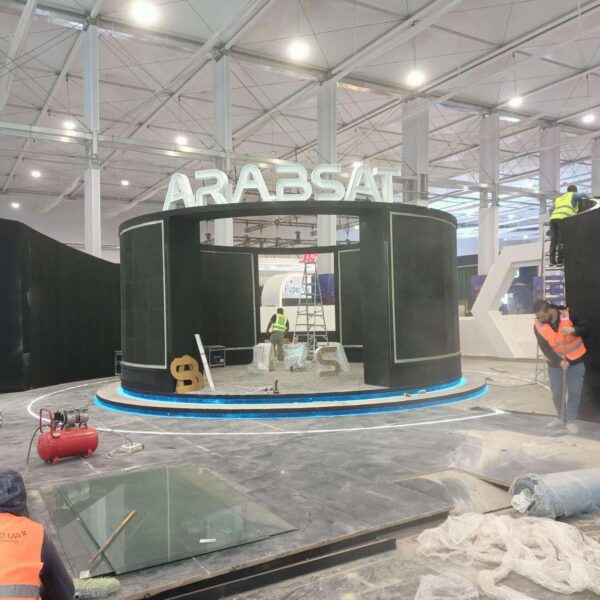 ArabSat - ADDBUZZ - Booth Factory in Riyadh.