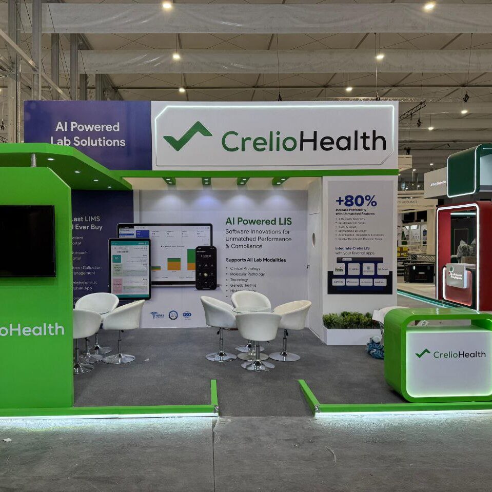 Crelio Health - ADDBUZZ - مصنع بوثات وأجنحة معارض
